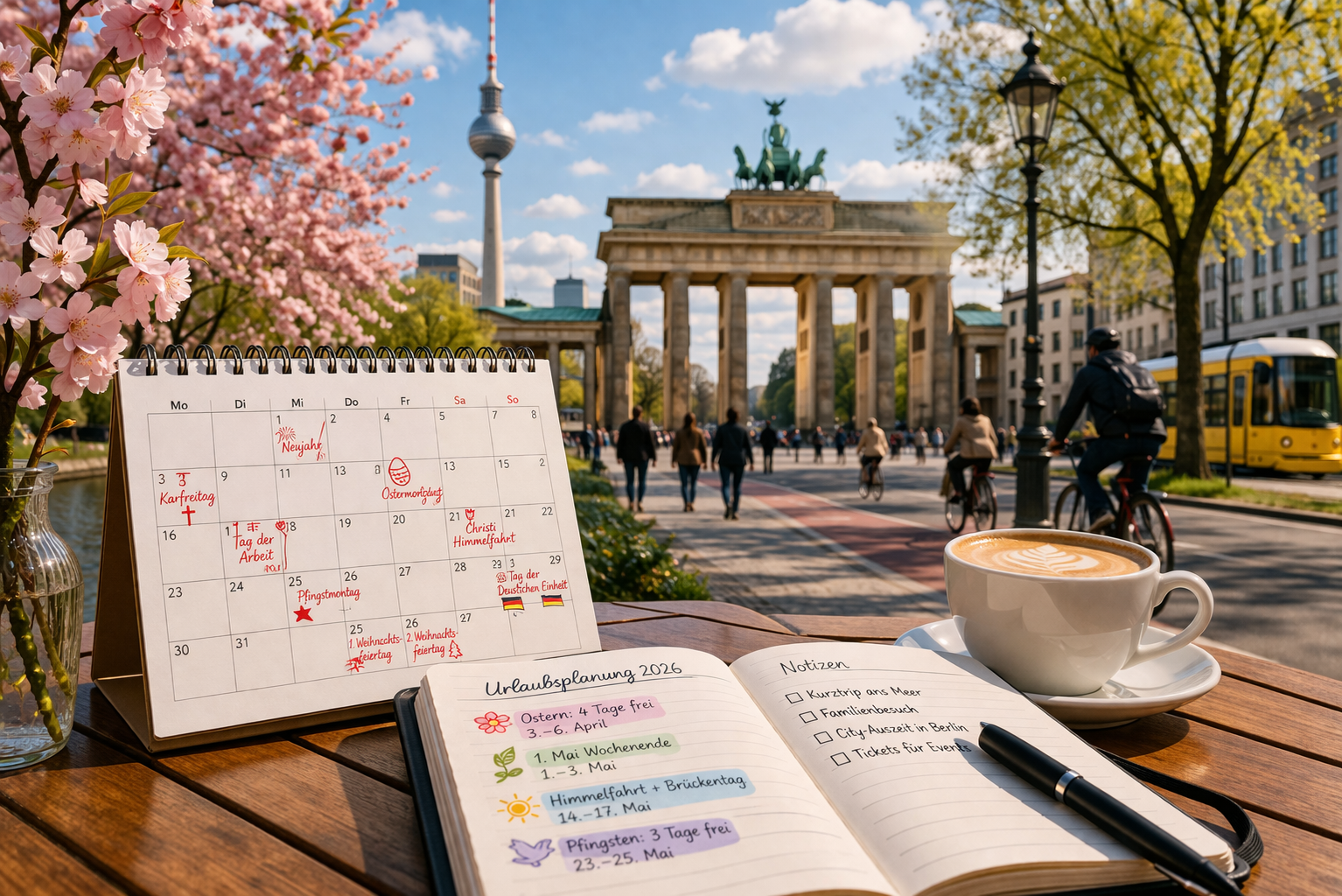 Feiertage in Berlin 2026 : Was das Jahr wirklich bringt